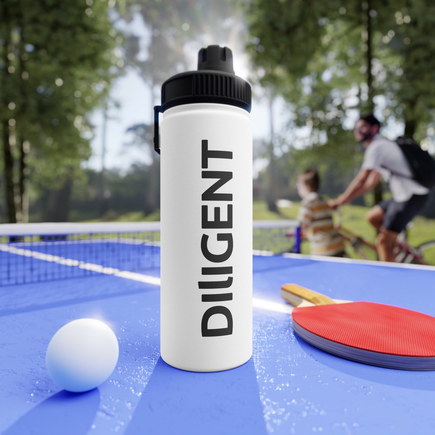 Stainless Steel Water Bottle, Sports Lid