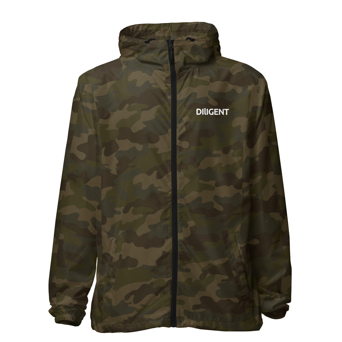 Unisex Lightweight Zip Up Windbreaker