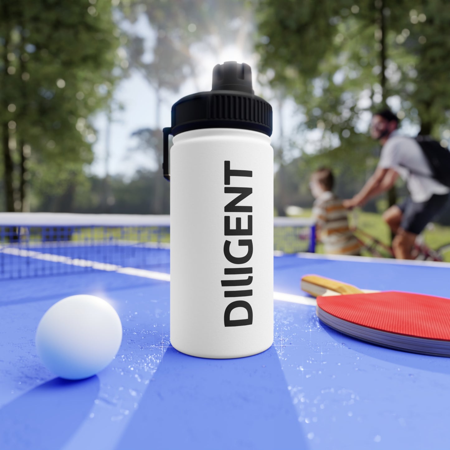 Stainless Steel Water Bottle, Sports Lid