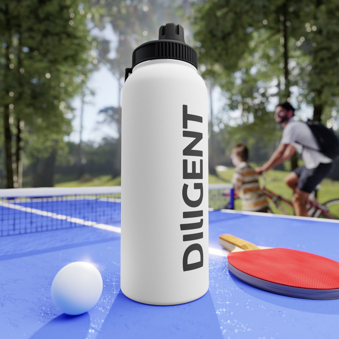 Stainless Steel Water Bottle, Sports Lid